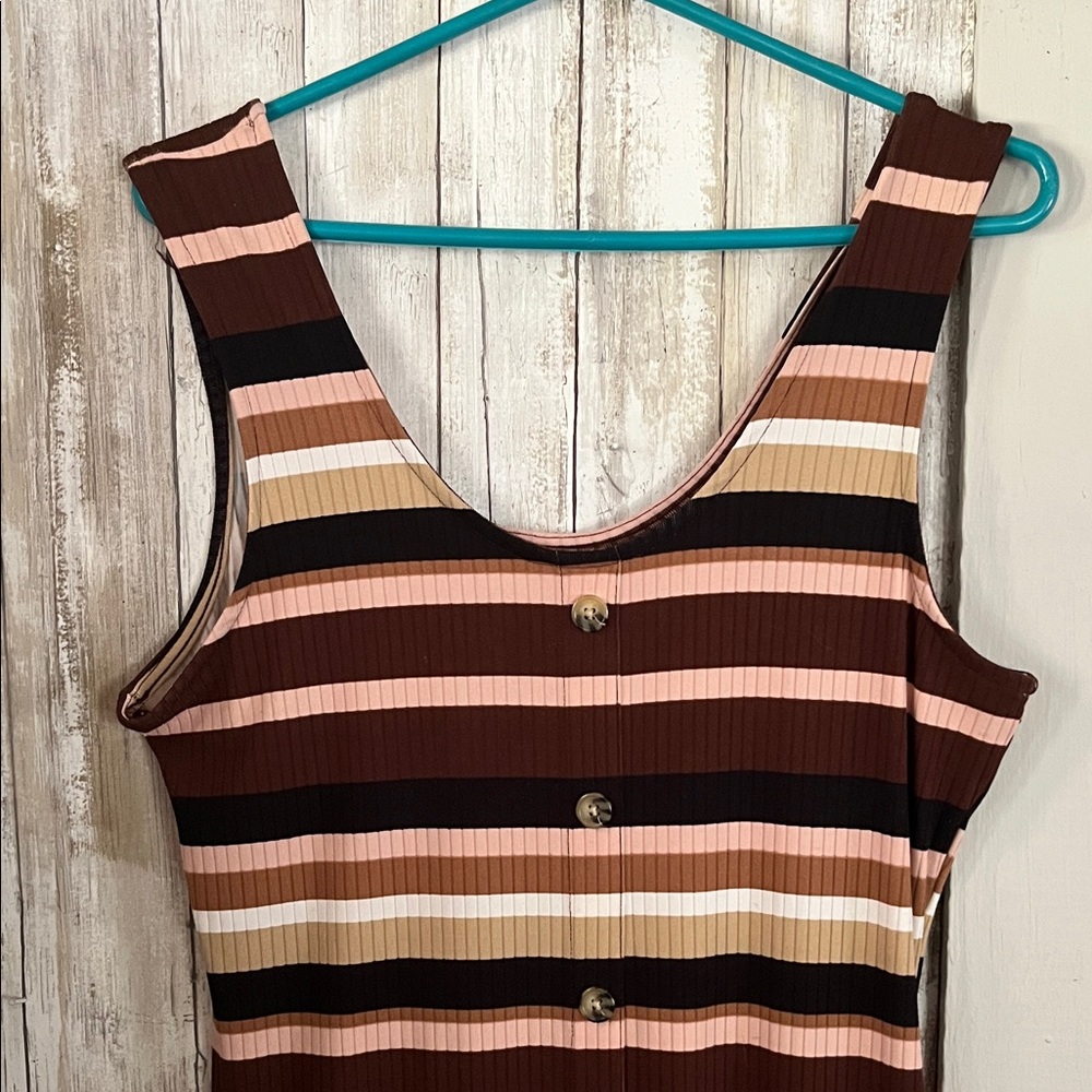 5/$25 Striped Sleeveless Dress